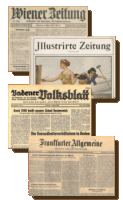Tageszeitungen, Illustrierte, Regionalzeitungen, Deutsche Zeitungen